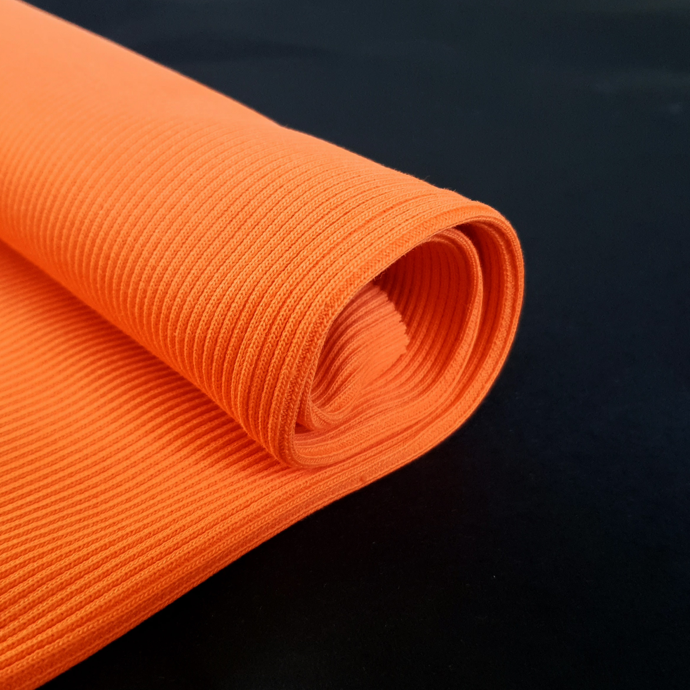 Футер 3-х нитка диагональ(петля), оранжевый